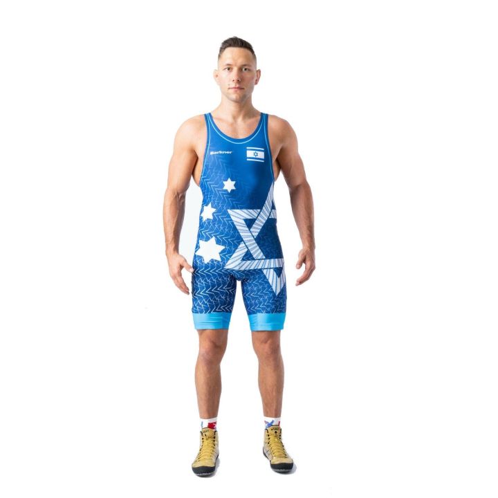Berkner ISRAEL Berkner - 2 buty zapaśnicze ubrania kostiumy