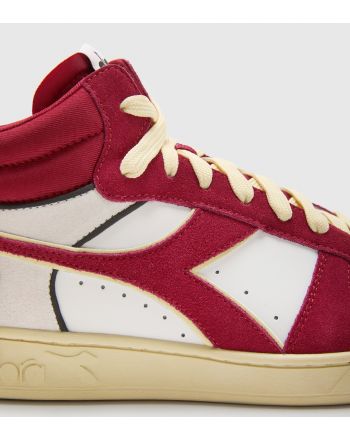 MAGIC BASKET DEMI CUT SUEDE LEATHER  - 2 buty zapaśnicze ubrania kostiumy
