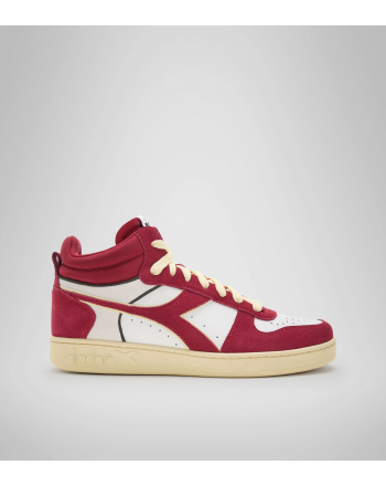 MAGIC BASKET DEMI CUT SUEDE LEATHER  - 3 buty zapaśnicze ubrania kostiumy