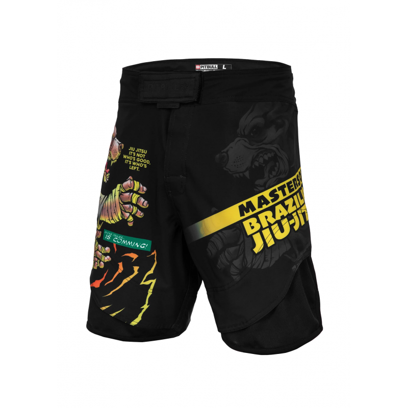 Spodenki Grapplingowe 1 MASTERS OF BJJ HILLTOP  - 2 buty zapaśnicze ubrania kostiumy
