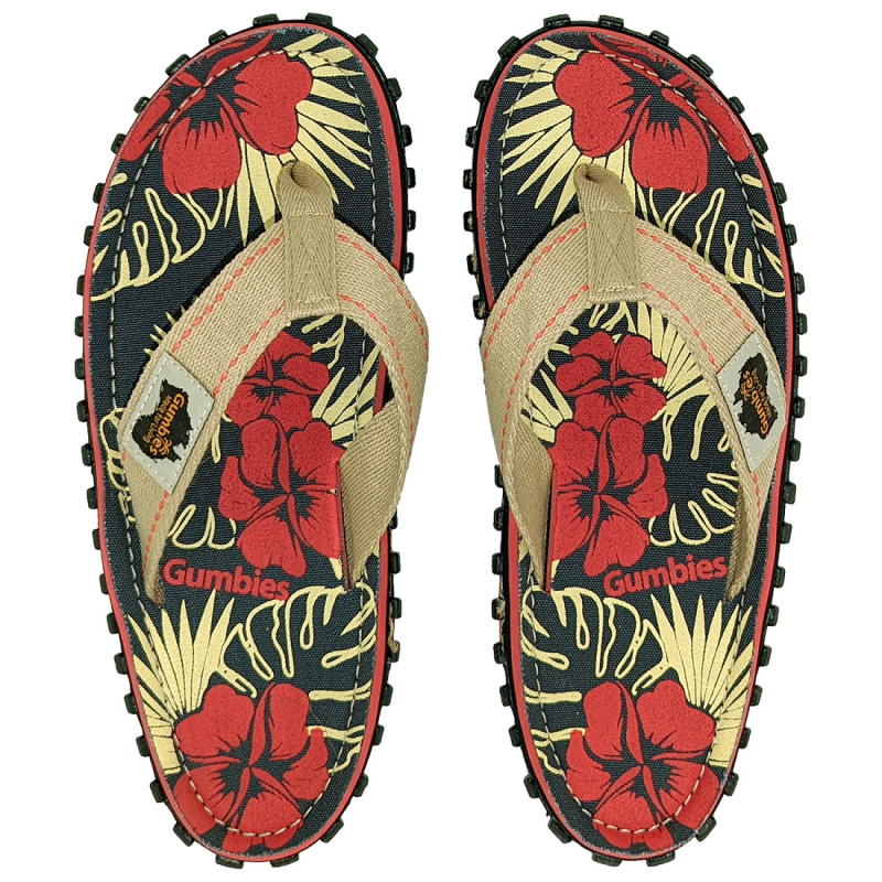 Japonki GUMBIES ISLANDER FLIP-FLOPS UNISEX Gumbies - 1 buty zapaśnicze ubrania kostiumy
