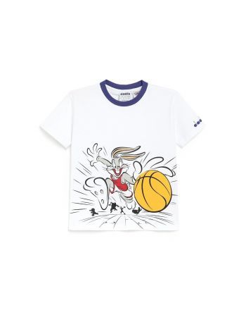 Koszulka dziecięca DIADORA JU.T-SHIRT SS WB  - 1 buty zapaśnicze ubrania kostiumy