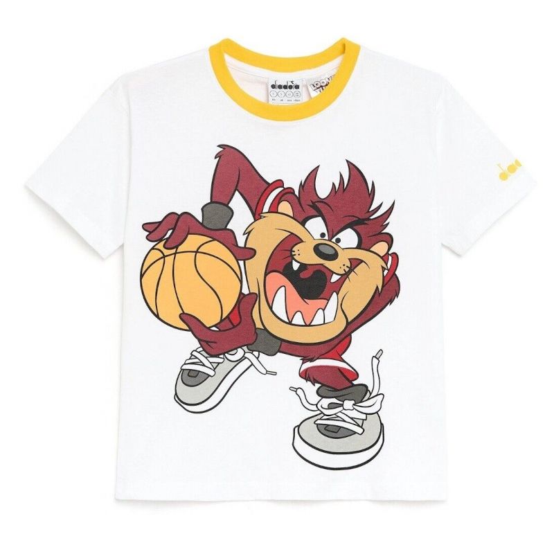 Koszulka dziecięca DIADORA JU.T-SHIRT SS WB DIADORA - 1 buty zapaśnicze ubrania kostiumy