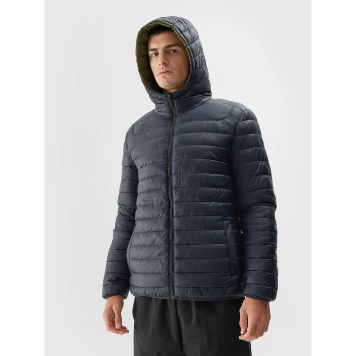 Men's reversible down jacket 4F 4F - 3 buty zapaśnicze ubrania kostiumy