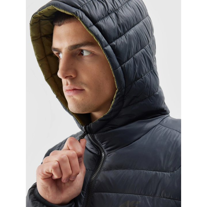 Men's reversible down jacket 4F 4F - 5 buty zapaśnicze ubrania kostiumy