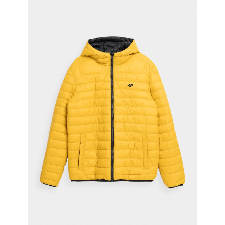 Men's reversible down jacket 4F 4F - 5 buty zapaśnicze ubrania kostiumy