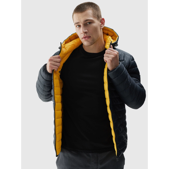 Men's reversible down jacket 4F 4F - 7 buty zapaśnicze ubrania kostiumy