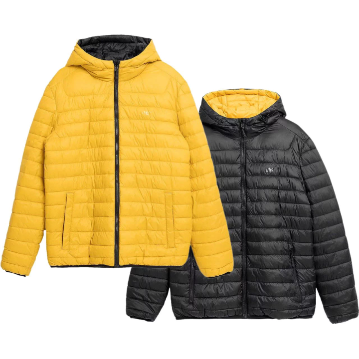 Men's reversible down jacket 4F 4F - 10 buty zapaśnicze ubrania kostiumy