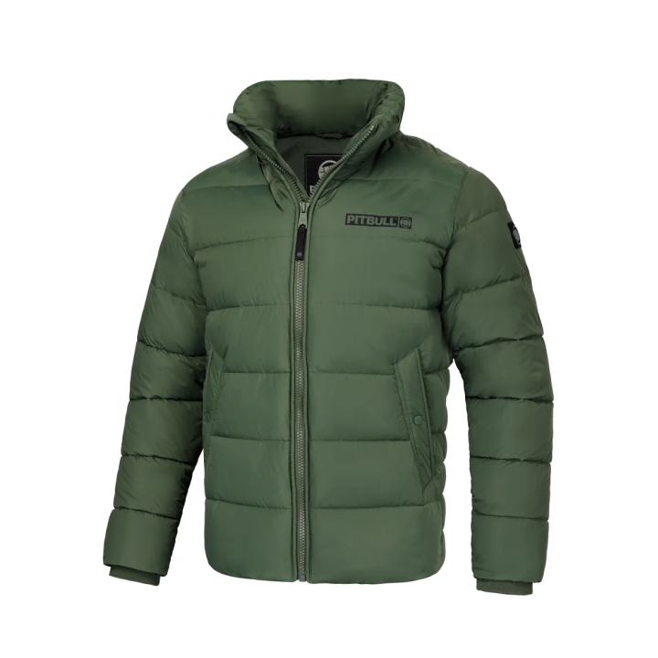 MEN'S QUILTED WINTER JACKET PERSEUS  - 3 buty zapaśnicze ubrania kostiumy