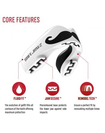 SAFEJAWZ® Extro Series Safe Jawz - 28 buty zapaśnicze ubrania kostiumy