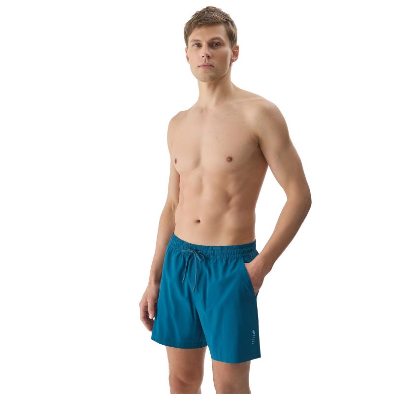 Men's beach shorts - 4F  - 1 buty zapaśnicze ubrania kostiumy