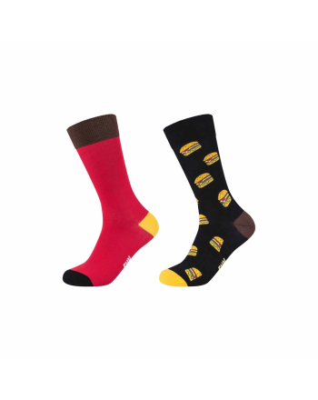 FUNSOCKS UNISEX MOTIFS SOCKS 2P  - 1 buty zapaśnicze ubrania kostiumy