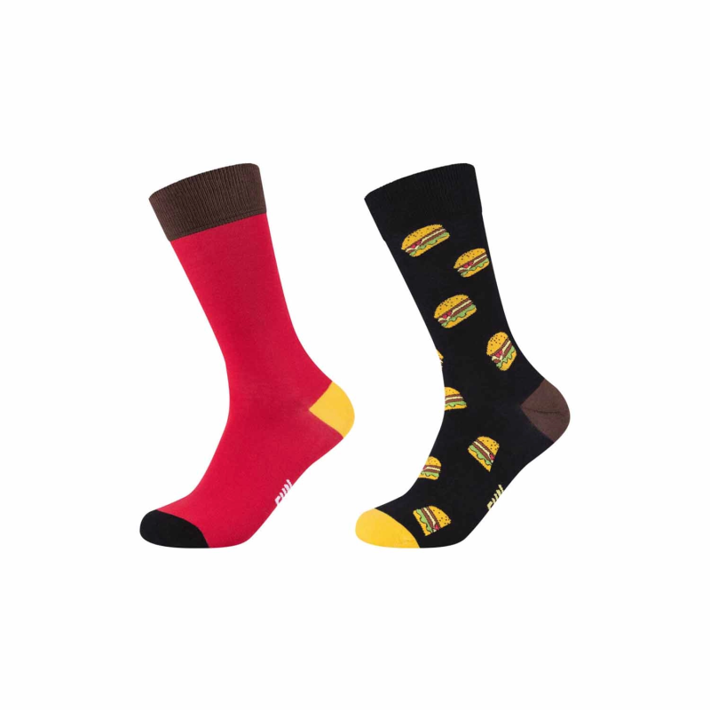 Skarpety FUNSOCKS UNISEX MOTIFS SOCKS 2P  - 1 buty zapaśnicze ubrania kostiumy