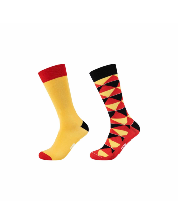 FUNSOCKS UNISEX MOTIFS SOCKS 2P  - 1 buty zapaśnicze ubrania kostiumy