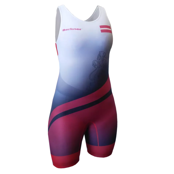Wrestling singlets -Berkner WOMEN LATVIA Berkner - 1 buty zapaśnicze ubrania kostiumy