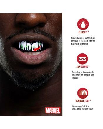 SAFEJAWZ MARVEL VENOM  - 3 buty zapaśnicze ubrania kostiumy