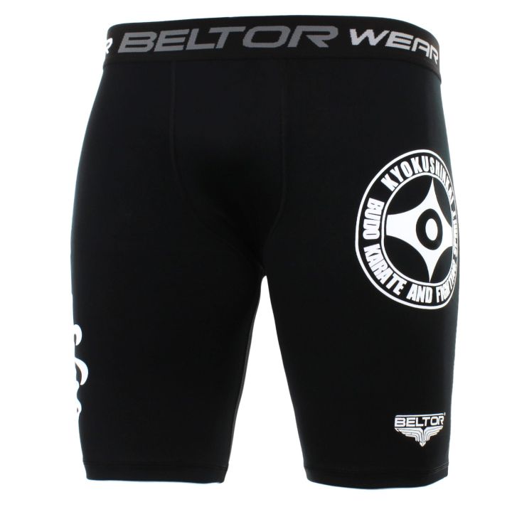 Spodenki kompresyjne karate Kyokushinkai Beltor  - 3 buty zapaśnicze ubrania kostiumy
