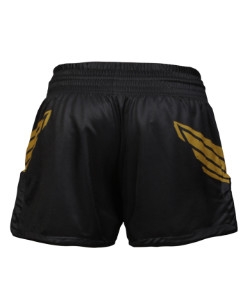Spodenki BW Muay Thai 02 czarne Beltor  - 2 buty zapaśnicze ubrania kostiumy
