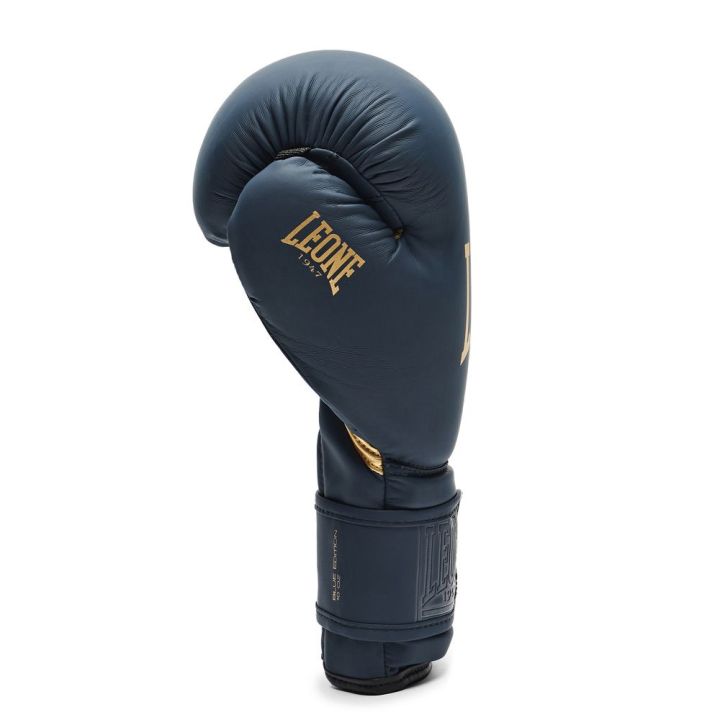 BOXING GLOVES Leone1947- BLUE EDITION  - 6 buty zapaśnicze ubrania kostiumy