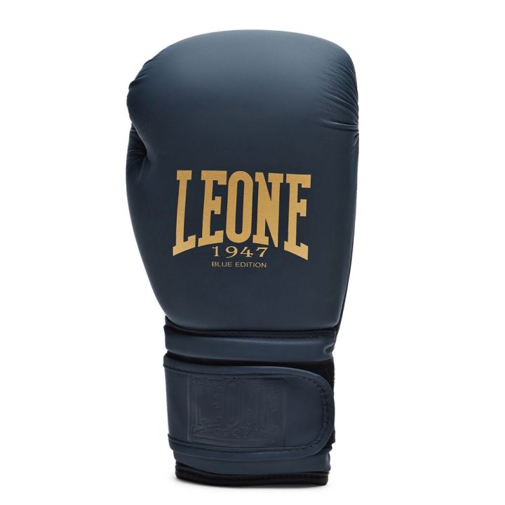 BOXING GLOVES Leone1947- BLUE EDITION  - 1 buty zapaśnicze ubrania kostiumy