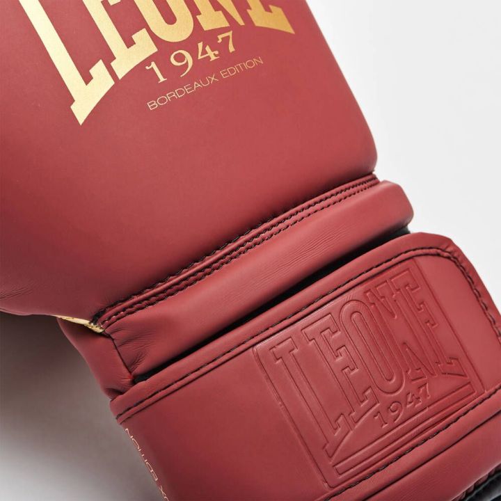 BOXING GLOVES Leone1947-BORDEAUX EDITION  - 5 buty zapaśnicze ubrania kostiumy