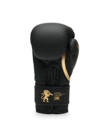 Rękawice bokserskie Leone1947 - BLACK&GOLD  - 2 buty zapaśnicze ubrania kostiumy