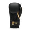 Rękawice bokserskie Leone1947 - BLACK&GOLD  - 2 buty zapaśnicze ubrania kostiumy