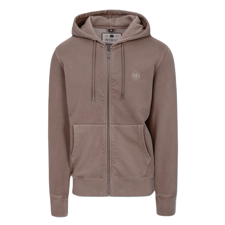 Bluza męska rozpinana z kapturem Washed Lancaster II PIT BULL WEST COAST - 1 buty zapaśnicze ubrania kostiumy
