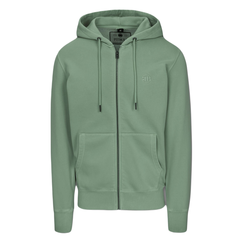 Men's zip-up hoodie Washed Lancaster II PIT BULL WEST COAST - 1 buty zapaśnicze ubrania kostiumy