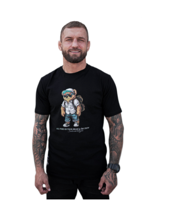 Koszulka bawełniana -All Time on Tour Bear  - 2 buty zapaśnicze ubrania kostiumy