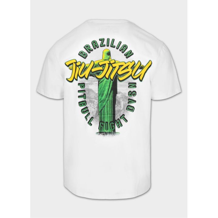 Men's T-shirt - BJJ FIGHT DVSN PIT BULL WEST COAST - 2 buty zapaśnicze ubrania kostiumy