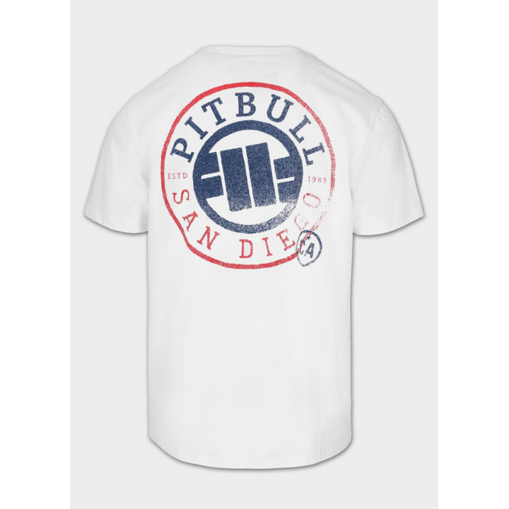 Men's T-shirt - SD STAMP  PIT BULL PIT BULL WEST COAST - 2 buty zapaśnicze ubrania kostiumy
