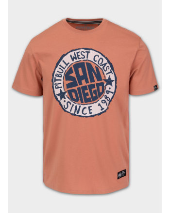 Men's T-shirt - SAN DIEGO  PIT BULL PIT BULL WEST COAST - 2 buty zapaśnicze ubrania kostiumy