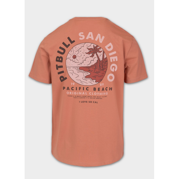Men's T-shirt -  PLANET SURF PIT BULL PIT BULL WEST COAST - 2 buty zapaśnicze ubrania kostiumy