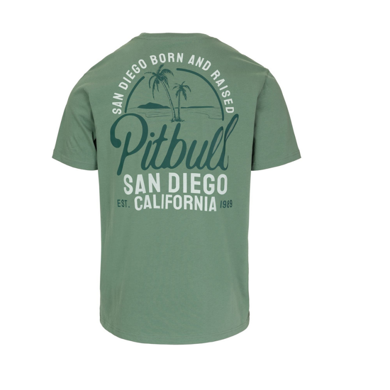 Men's T-shirt SAN DIEGO BORN  - 2 buty zapaśnicze ubrania kostiumy