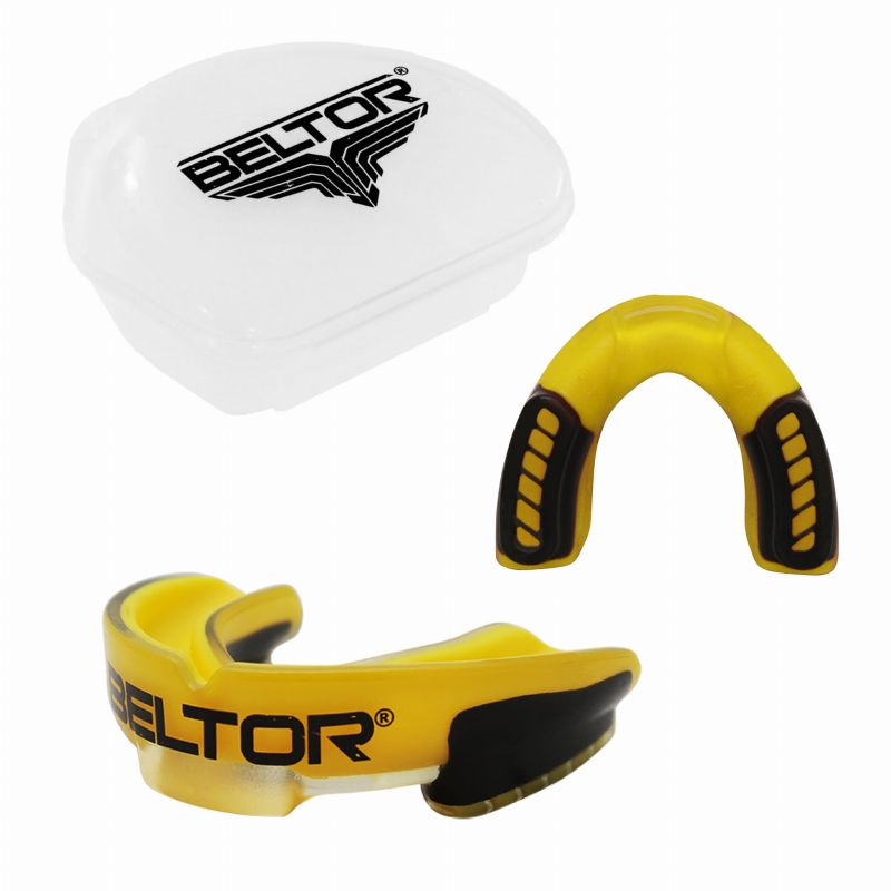 SIX single mouthguard BELTOR  - 1 buty zapaśnicze ubrania kostiumy