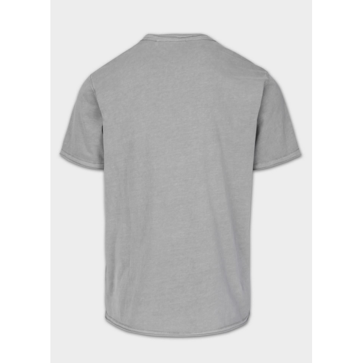 Men's Washed Raw Denim T-Shirt OPEN BEACH PIT BULL WEST COAST - 2 buty zapaśnicze ubrania kostiumy