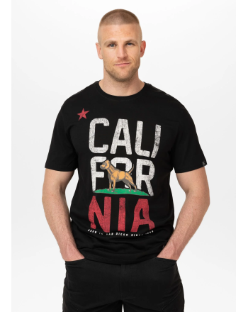 T-shirt - CALIFORNIA PIT BULL PIT BULL WEST COAST - 3 buty zapaśnicze ubrania kostiumy
