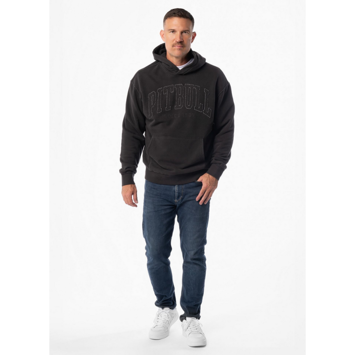 Bluza męska z kapturem Washed ORLANDO PIT BULL WEST COAST - 1 buty zapaśnicze ubrania kostiumy