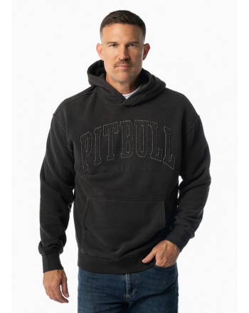 Bluza męska z kapturem Washed ORLANDO PIT BULL WEST COAST - 2 buty zapaśnicze ubrania kostiumy