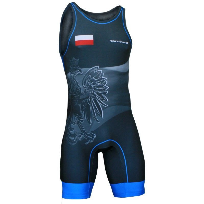 Kostium zapaśniczy -Berkner Eagle Men Berkner - 1 buty zapaśnicze ubrania kostiumy