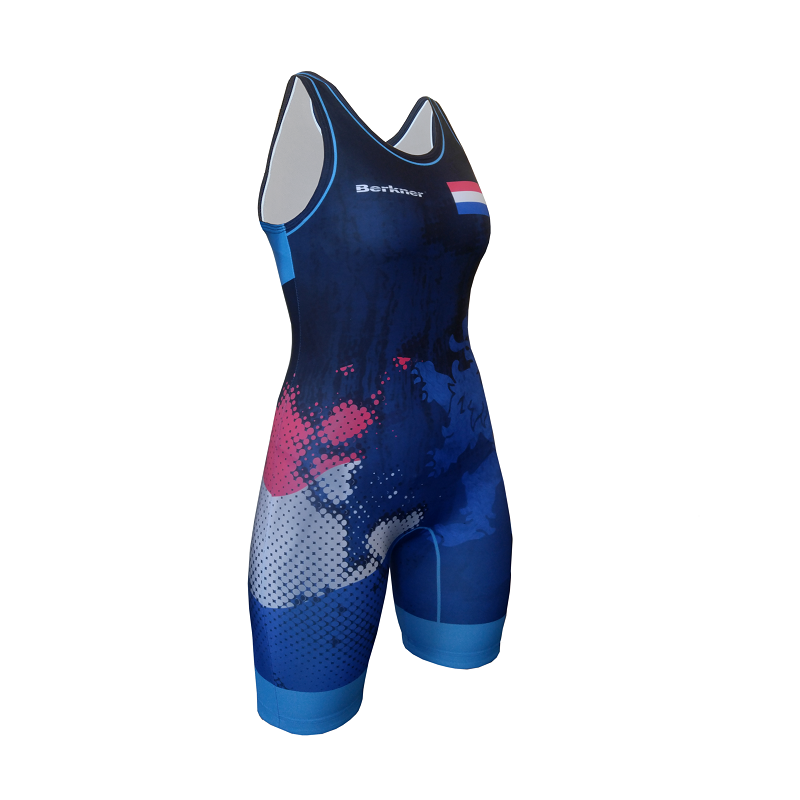 Wrestling singlets -Berkner WOMEN NETHERLANDS Berkner - 1 buty zapaśnicze ubrania kostiumy