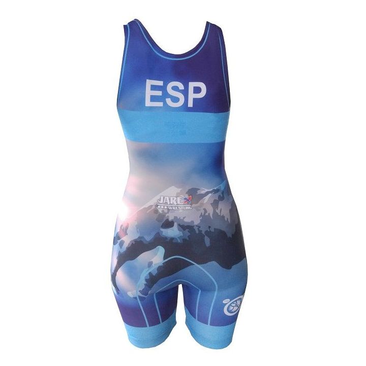 Wrestling singlets -Berkner WOMEN SPAIN Berkner - 2 buty zapaśnicze ubrania kostiumy