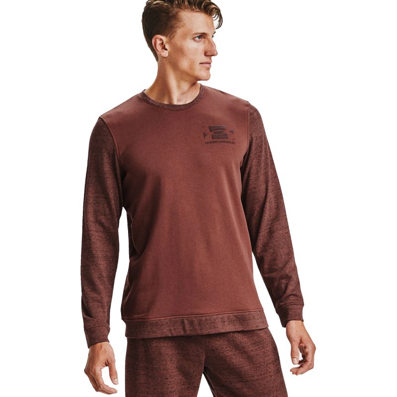 Under Armour Sportstyle Noveltry Terry Crew Under Armour - 1 buty zapaśnicze ubrania kostiumy