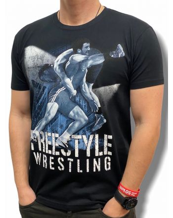 Koszulka Free Style Jarex-Wrestling - 1 buty zapaśnicze ubrania kostiumy