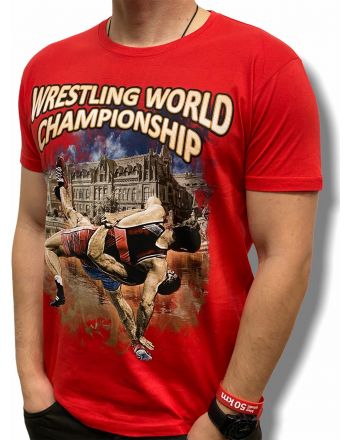 Koszulka Championship Jarex-Wrestling - 1 buty zapaśnicze ubrania kostiumy