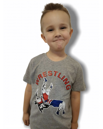 T-shirt WRESTLING Kids Jarex-Wrestling - 1 buty zapaśnicze ubrania kostiumy