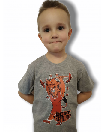 T-Shirt LEW Weightlifting  - 1 buty zapaśnicze ubrania kostiumy