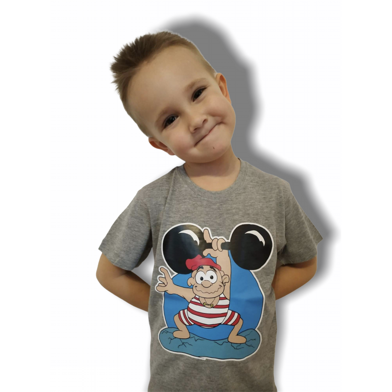 T-shirt Weightlifting KIDS Jarex-Wrestling - 1 buty zapaśnicze ubrania kostiumy
