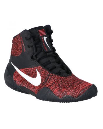 Buty zapaśnicze NIKE TAWA CI2952 -016 czerwono-czarne 2